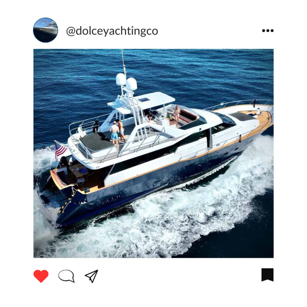 Dolce Yachting on Instagram