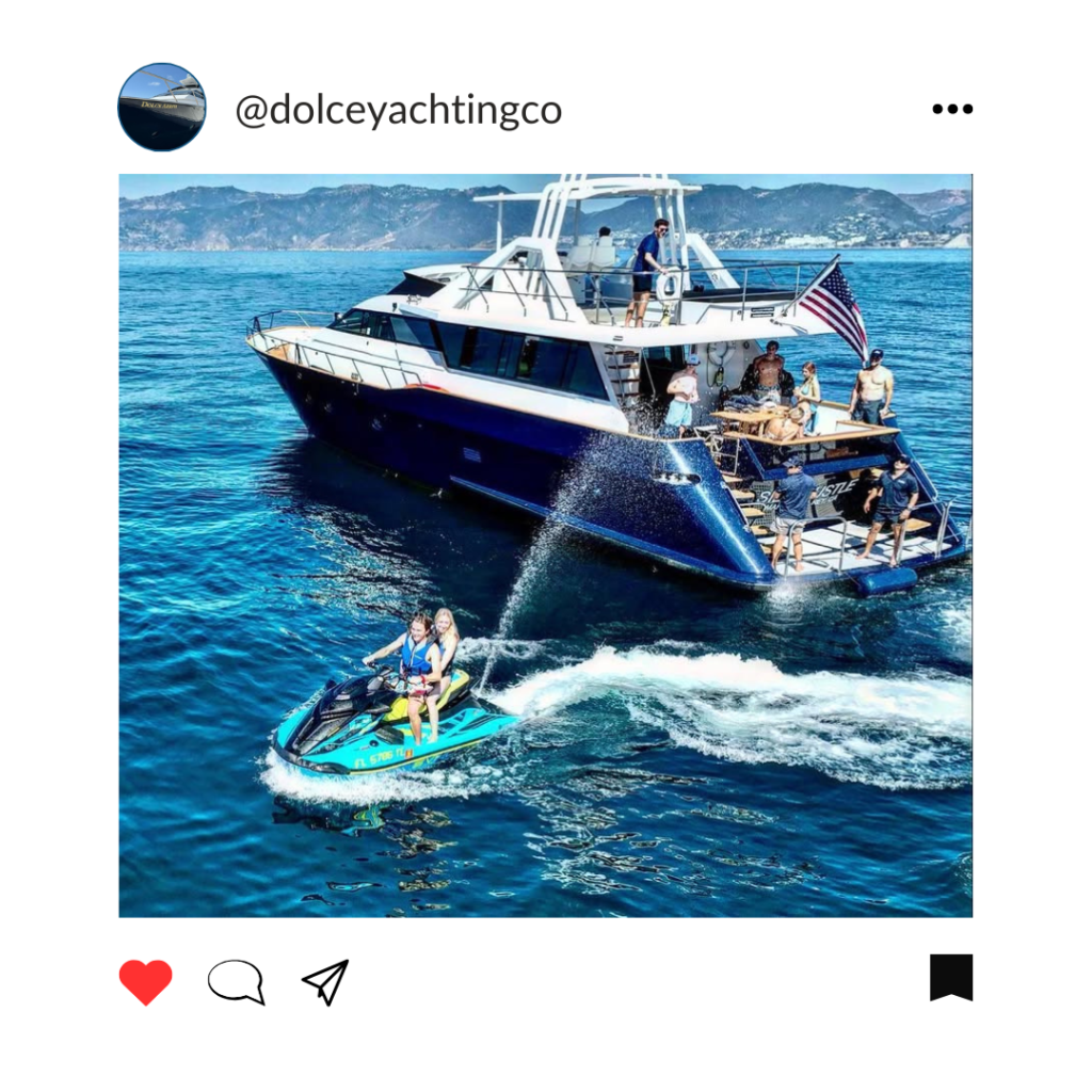 Dolce Yachting on Instagram